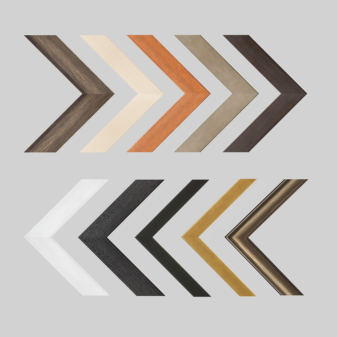 Frame corners, 8-inch - Set of 10